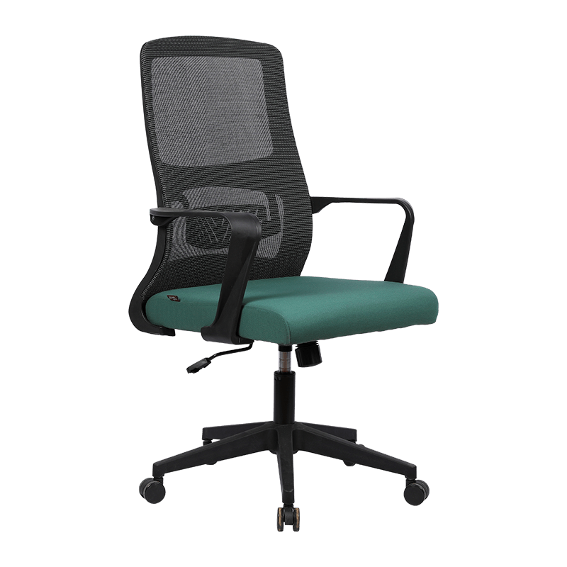 Cadeira ergonômica sedentária da malha do escritório do professor com coxim de Seat verde